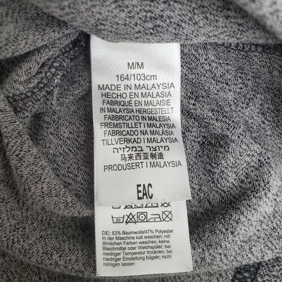 Exofficio Quarter Zip Pullover Sweater Gray Men's Medium - Picture 8 of 9